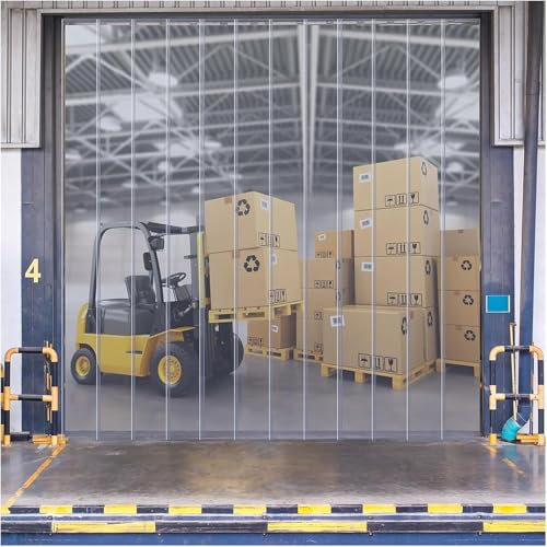 Cortinas tiras plastico puerta exterior Aletas Transparentes Para Puertas De Almacén, Cortinas De Tiras De PVC Para Cámaras Frigoríficas, Tiendas Minoristas, Supermercados Y Centros Comerciales, Porch