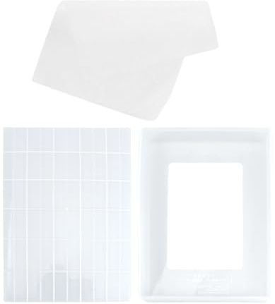Ciieeo - Placa de cocción de turrón de 3 piezas para chocolate molde de resina herramientas de pastelería moldes de tortas rectangulares molde de turrón de bambú