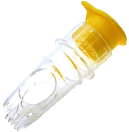 2 mini exprimidores de limón, exprimidor de limón manual con tapa de rosca, exprimidor de limón duradero para jugo de lima fresco