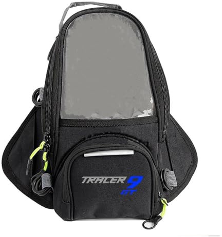 UIFCOG Sac De Réservoir Sacoche De Voyage Moto pour Ya&MAHA pour Tracer 9GT Sacoche De Réservoir Multifonctionnelle Et Étanche Moto(D)