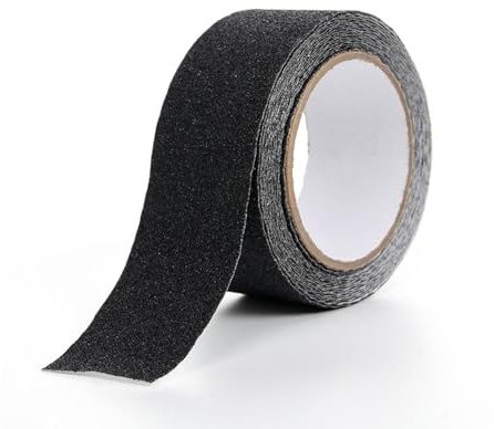 Anti Slip Grip Tape, 5cm x 5m Strong Adhesive Safety Tape for Skateboard, Waterproof Non-Slip Tapes for Indoor and Outdoor Use
