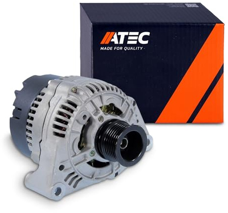 ATEC Germany 1x Lichtmaschine 14V 90A | Kompatibel mit: MERCEDES-BENZ 124 Cabriolet, 124 Coupe, 124 Stufenheck, 124 T-Model, C-CLASS, C-CLASS T-Model, CLK