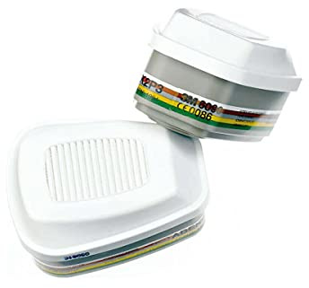 3M 3M6099 Gas And Vapour Filter Full Face Mask Abek2P3