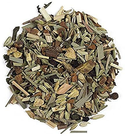 Infusión Relax - Bolsa 100 g - Aromas de Té | Hinojo, canela, regaliz, lemongrass, jengibre e hierbabuena - Mezcla artesanal digestiva - Sin teína