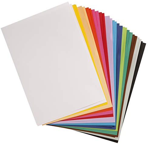 Clairefontaine 975598C 28 Bastelkartons Maya A2 185g farbig sortiert