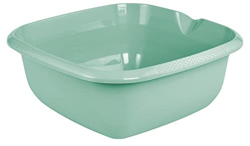 keeeper Universal-Schüssel mit Ausguss, Eckig, 13 l, 38 x 38 cm, Björk, Nordic Green