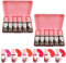 Clarence Water Lip Stain, Clarence Lip Stain, Lip Tint Hydrating, Long Lasting Waterproof, Exclusive gifts for girls (1set) (2Set)