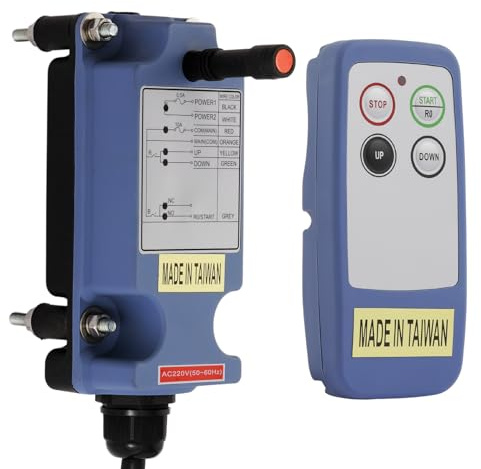 Crane Wireless Remote Control 12V 24V Mini for Overhead Hoist Crane Transmitter Receiver