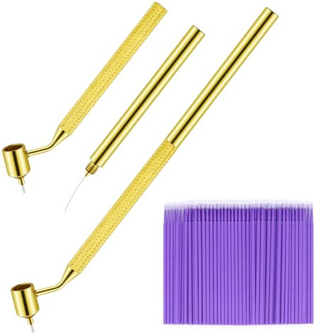 100 0.5mm Touch up Paint Pen, Paint Touch up Pen Fillable; Car Touch up Paint Pen for Car Scratch Repair, Touch up Paint,Brass Tip Detail Pen