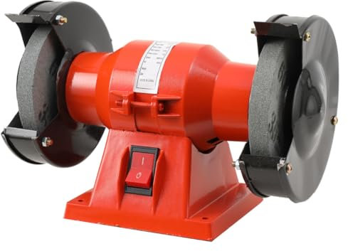 Lfhelper Doppelschleifmaschine 150W Doppelschleifer Ø125x25x32mm Schleifscheibe 2800RPM Tischschleifmaschine Schleifbock Schleifgerät Multifunktional 220V AC Schleifmaschine