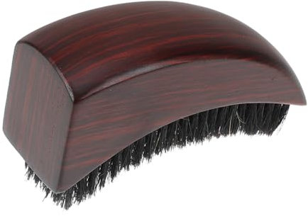 HAPINARY Haarbürste Für Herren Bartbürste Mit Holzgriff Ergonomisches Design Für Sanfte Pflege Tragbar Für Unterwegs