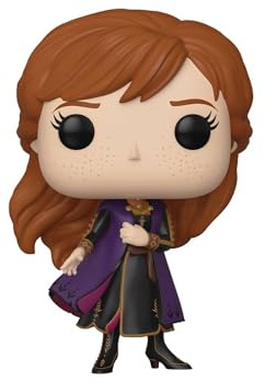 Funko POP! Disney: Frozen 2 - Anna - Samlingsbar vinylfigur - Presentidé - Officiell Merchandise - Leksaker för barn och vuxna - Filmfans - Modellfigur för samlare och utställning