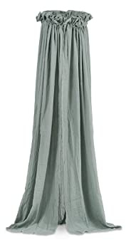 Jollein Sänghimmel ash green baldakin grön 155 cm för barn- och babysäng