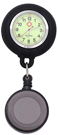 iplusmile Taschenuhr Mit Clip Für Damen Leucht-taschenuhr Aus Hochwertigem Und Legierungen Kompakte Herren-taschenuhr Als Anhänger Schwarz