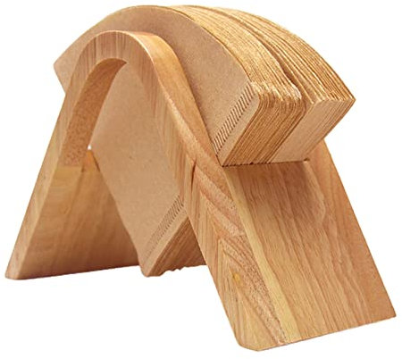 Kaffeefilterhalter, Holder Dispenser Papier, Filterpapierhalter Aus , Fächerförmige Kaffee Filtertütenhalter Kaffeefilter Papierbehälter Für Filtertüten Für Zuhause, Büro, Café - Ohne Filterpapier