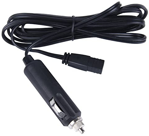 2m 12v Car Cooler Box Car Replacement Cable, Cigarette Power Cable Plug for Mini 240v Cool Box Fridge 1PCS
