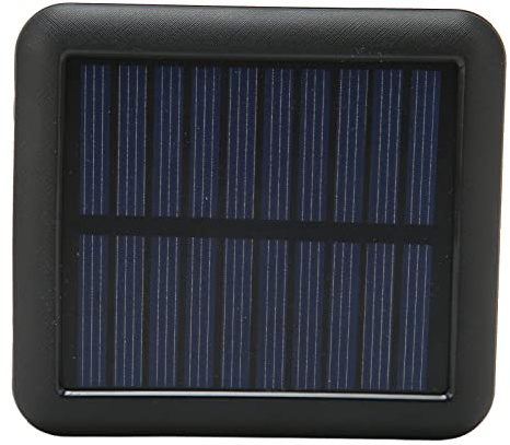 Solcells-mobiltelefonpowerbank, vattentät, bärbar, solkraftbank, 20 000 mAh, 4 USB-portar, laddningskabel för utomhusbruk (svart)