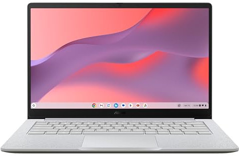 ASUS Chromebook Plus CX1405CTA-S60060 14 Pouces FHD 60Hz Pc Portable (Intel Core 3-N355 Processeur 3.9 GHz, 8GB LPDDR5, 128G eMMC, Intel UHD Graphics) ChromeOS – Clavier AZERTY