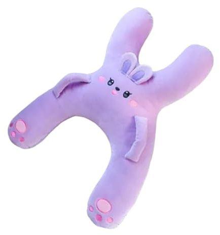 Generico Cuscino da Viaggio per Bambini | Peluche Sostegno Collo Forma H Infantile - Supporto per Testa Ergonomico Traspirante per Viaggi Stradali, Voli e Vacanze Familiari