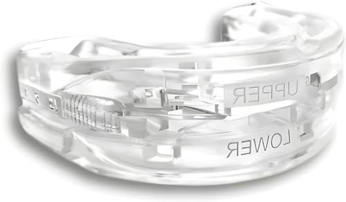 Sleepzee Anti-Schnarch-Mundstück Adjustable Schnarchschiene für Männer und Frauen (Weiß)