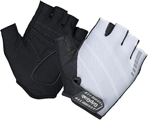 GripGrab Rouleur Einsteiger Kurzfinger Sommer Fahrradhandschuhe Gepolsterte Fingerlose Radsport Handschuhe Ausziehhilfe
