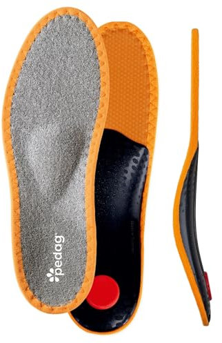 pedag Sneaker Magic Step Einlegesohle mit Memory Schaum – super Laufgefühl | polstert deinen Fuß individuell | Fußbett gibt Fuß, Knöchel & Kniegelenken Halt | Frottee nimmt Fußfeuchte auf