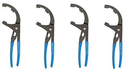 Channellock Slip-Joint Pliers 209 - Oil Filter and PVC Plier, Oil Filter Wrench Pliers - 4-Pack