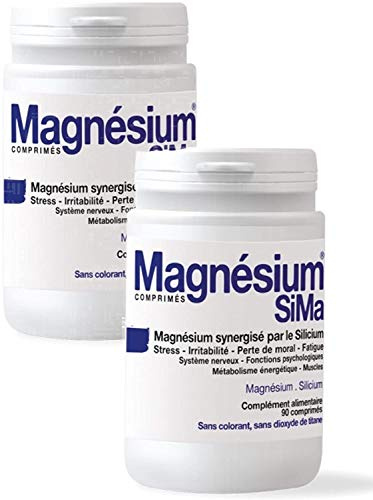 Magnésium SiMa Laboratoire Dissolvurol - Magnesium synergisé par le Silicium - Lot de 2 x 90 Comprimés (2)