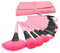 XLKJ Kit Pinceaux Maquillage - Lot de 24 Pinceaux de Maquillage Professionnels Rose Avec Trousse pour Fond De Teint, Blush