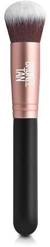 Bronze Tan Self Tanning Brush for Face and Kabuki Self Tanner Brush for Sunless Tanner - Self Tan Applicator for Face - Self Tanning Face Brush - Substitute for Face Tanning Mitt