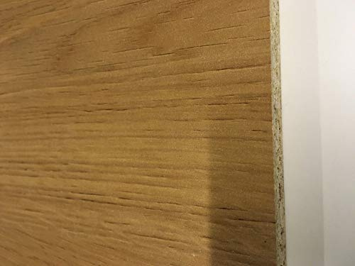LISSA Oak Melamine Shelving and Furniture Board 1200 x 381 x 15mm