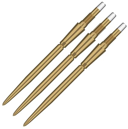Target Darts Swiss Point Storm Diamond Dart Points (3er-Pack Spitzen) 26/30/35mm SP – Change Dart Point, Professionelles Dart-Zubehör