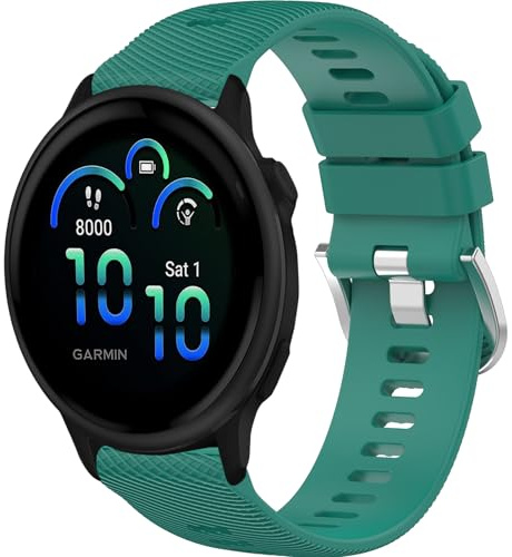 Wownadu 20mm Silikon Armbänder Kompatibel für Polar Ignite 3/2 / 1, Kompatibel für POLAR Unite/Pacer Armband für Damen Herren Sport Ersatzarmband (Keine Uhr)