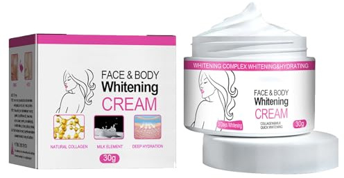 KOAHDE Crema Schiarente per Pelle Scura,Sbiancante per il Corpo,Sbiancantes e Idratante,Crema Sbiancantes Ascellare,Sbiancante Corpo,30G