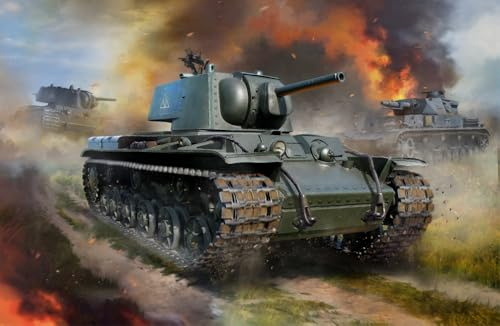 Zvezda - 1/72 KV 1 - Plastik-Modellbau - Maßstab: 1:72