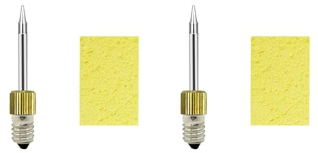 CENMEN 2X Lötkolbenspitze E10-Schnittstelle Lötkolbenspitzen USB-Lötspitze Schweißkopf Lötwerkzeuge Brandeisen-A