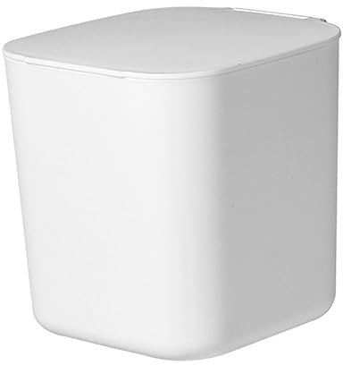 Cabilock Mini Bote De Basura De Escritorio Color Para Oficina Papelera Elegante Y Caja De Arena Para Baño Y Cocina