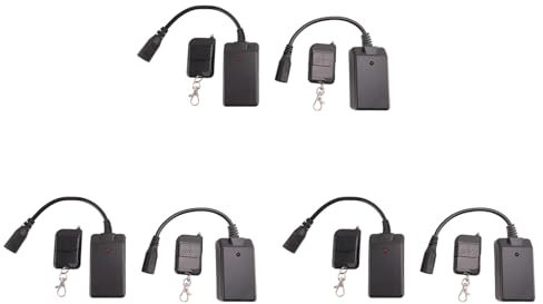 Remingtape 6 Pcs AC 90-240V 3 Broches XLR Télécommande Récepteur ÉQuipement Contrôleur Récepteur 400W 500W 900W 1500W Fumée Machine à Brouillard