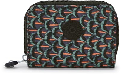 KIPLING Tops Kleine Geldbörse, Geo Feather (Schwarz)