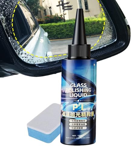 Detergente Sgrassante per Vetri Auto | Detergente per Parabrezza da 150 ml - Accessorio Pulizia per Fanali Retrovisori Lucidatura Pneumatici Interno Esterno