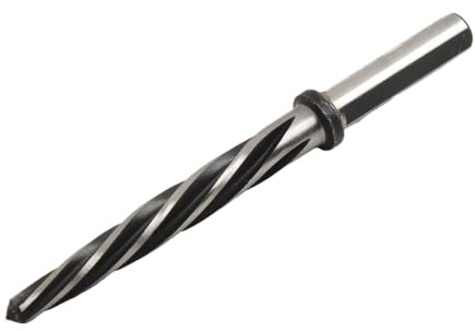 HanOaki Taper Bridge Reamer HSS Spiral Flute 1/2 Shank for Aluminum Steel Iron 3/8 5/8 3/4 13/16 High Speed Steel Drill(15.6mm)