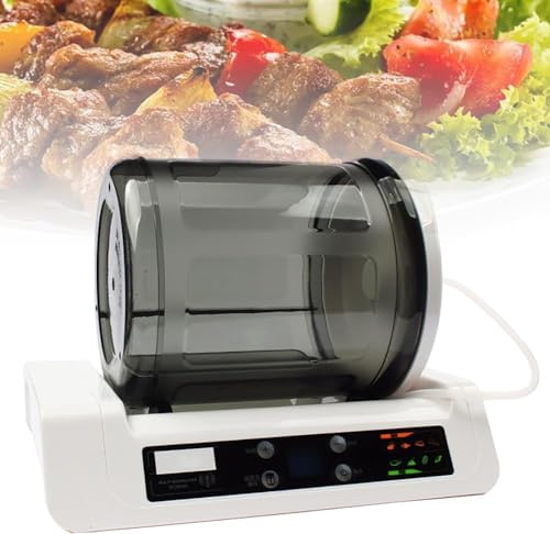 Marinador de Carne eléctrico Comercial - Marinador al vacío de 15 Minutos para Pollo, Carne de Res y Cerdo con Temporizador Ajustable para Cocina casera y asador
