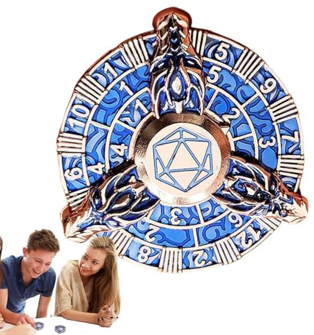 Tärningsmynt, roulette tärningar | Cool set - fidget, roulette spinner, rollspel, metall för bordsspel leksakstillbehör
