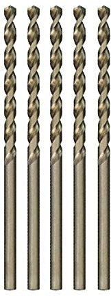 Milwaukee Elec Tool 48-89-2305 Thunderbolt Cobalt Drill Bit, 1/8-In. - Quantity 5
