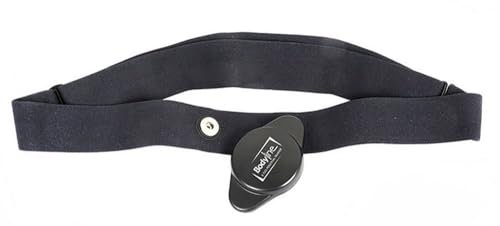 Cardiofrequenzimetro bluetooth con fascia regolabile - fascia toracica cardio - sensore frequenza cardiaca - compatibile con le principali app per il fitness