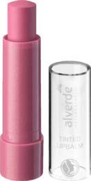 alverde NATURKOSMETIK Tinted Lipbalm Raspberry, 1 x 4,6 g