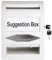 Amazon Basics Urna in plastica ABS con lucchetto, Chiave, Non Trasparente