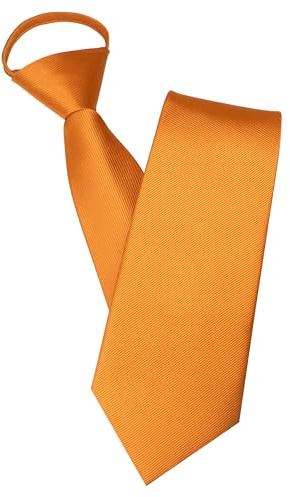 JEMYGINS Herren Reißverschlusskrawatte Krawatte - Eleganter Look in Sekundenschnelle
