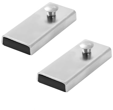 Harssiney Guide magnetiche per cuciture, 2 pezzi, righello magnetico, righello magnetico, aiuto per orlo, righello magnetico e pratico