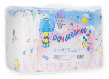 Rearz - Daydreamer - Pañales para adultos MEGA 11L - Grande (paquete de 12)